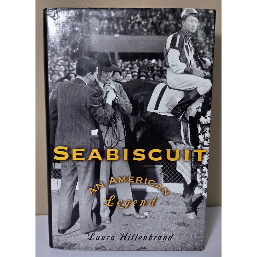 Seabiscuit Laura Hillenbrand First Printing Edition An American Legend HC‎ DJ